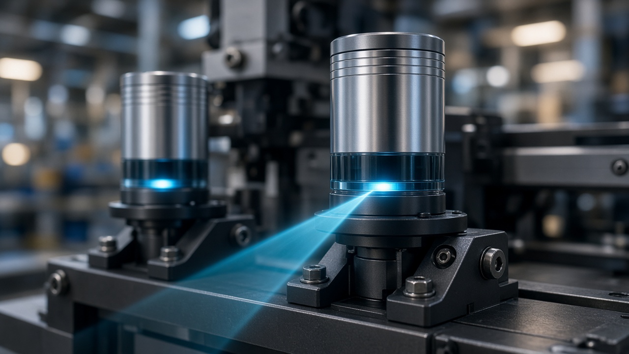 Sensors on industrial equipment